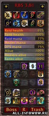RaidBuffStatus Русский для WoW 3.3.3